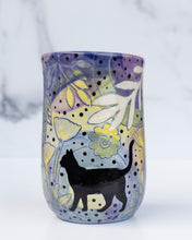 Load image into Gallery viewer, 10 - TUMBLER: Cat in the Garden