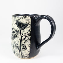 Load image into Gallery viewer, Mug #55 -Pods - Black Matte Glaze
