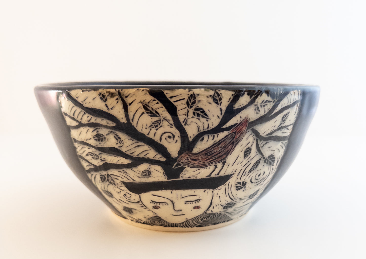 Serving Bowl: Custom Etched - Final payment