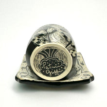 Load image into Gallery viewer, SET - Espresso/Sake Cup and Saucer - #03 -Thistle Duet