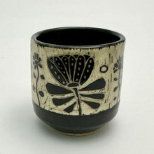 Load image into Gallery viewer, Espresso/Sake Cup - #01 - Graphic Garden
