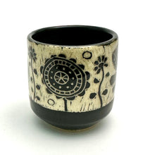 Load image into Gallery viewer, Espresso/Sake Cup - #01 - Graphic Garden