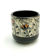 Load image into Gallery viewer, Espresso/Sake Cup - #02 - Orange Blooms