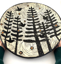 Load image into Gallery viewer, 10- Bowl - Hummingbird Trio - Large Centerpiece Bowl