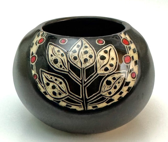 Small Vase 02 - Folk Art Garden