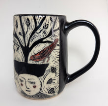 Load image into Gallery viewer, Mug #71 - Nature Lover - Black Matte Glaze