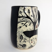Load image into Gallery viewer, Mug #71 - Nature Lover - Black Matte Glaze
