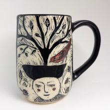 Load image into Gallery viewer, Mug #71 - Nature Lover - Black Matte Glaze