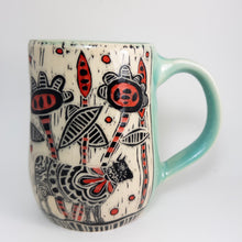 Load image into Gallery viewer, Mug #73 - Beautiful Bovine - Celadon Glaze