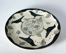 Load image into Gallery viewer, Woodcut Plate - Crow about It!