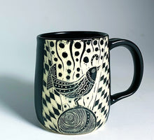 Load image into Gallery viewer, Woodcut Mug - Bird Song