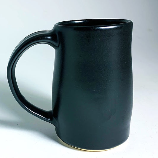 Woodcut Mug - Thistle and Dragonfly