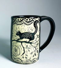Load image into Gallery viewer, Woodcut Mug - Fancy Squirrel