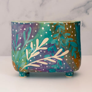 59 - PLANTER/ MEDIUM: Twilight Garden