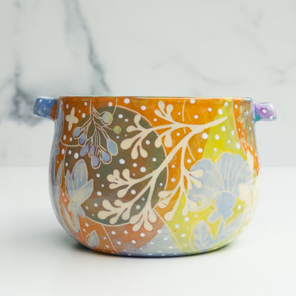 30 - BOWL W/HANDLES: Garden Bowl