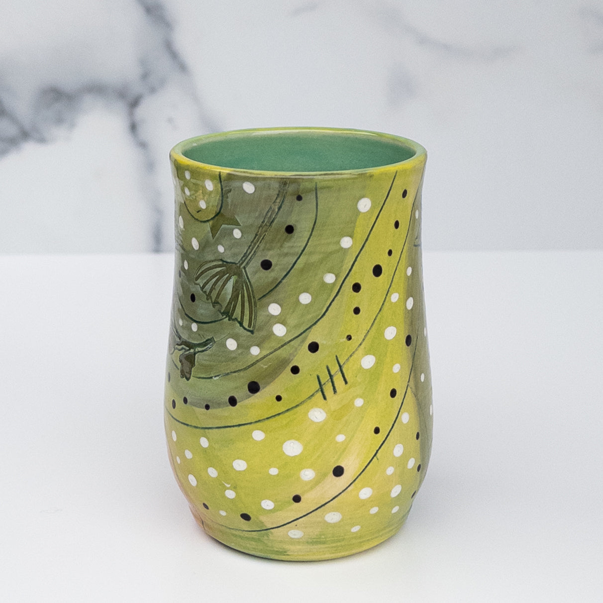 23 - TUMBLER: Crow in the Field