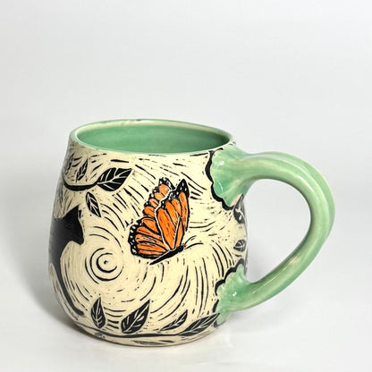 Mug - Cat with Butterfly - 3