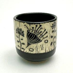 Espresso/Sake Cup - #01 - Graphic Garden