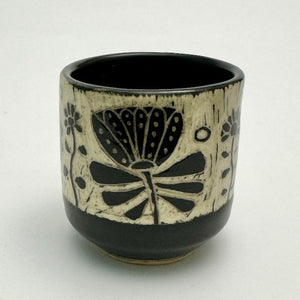 Espresso/Sake Cup - #01 - Graphic Garden