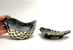 SET - Quail Dish Pair - #2 - Set of Two