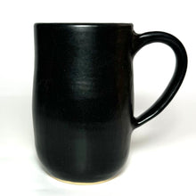 Load image into Gallery viewer, Mug #33 - Winter Night Serenade - Bird and Black Matte Glaze
