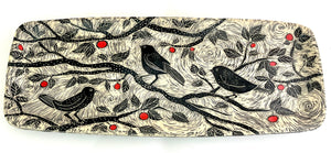 Tray - #1 - Birds and Berries Centerpiece