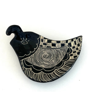 Quail Dish Pair - #5- Set of Two