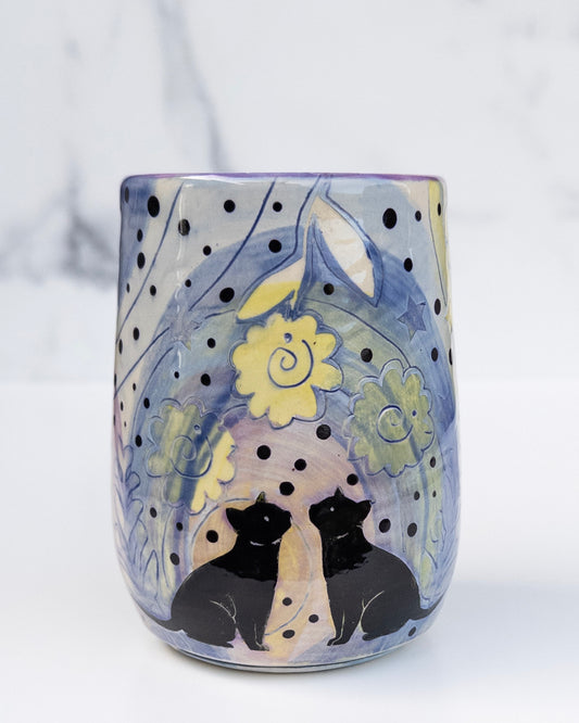 11 - TUMBLER: Feline Friends