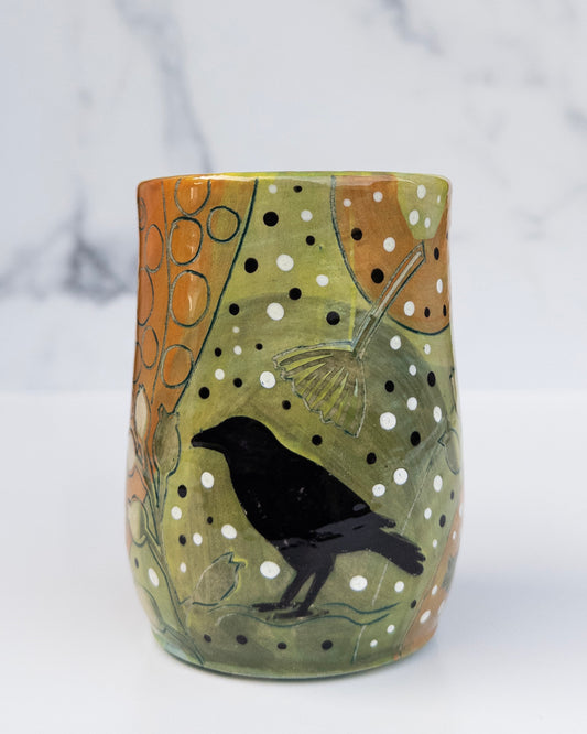 13 - TUMBLER: Hello Crow!