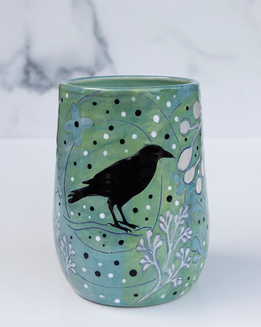 16 - TUMBLER: Two Crows