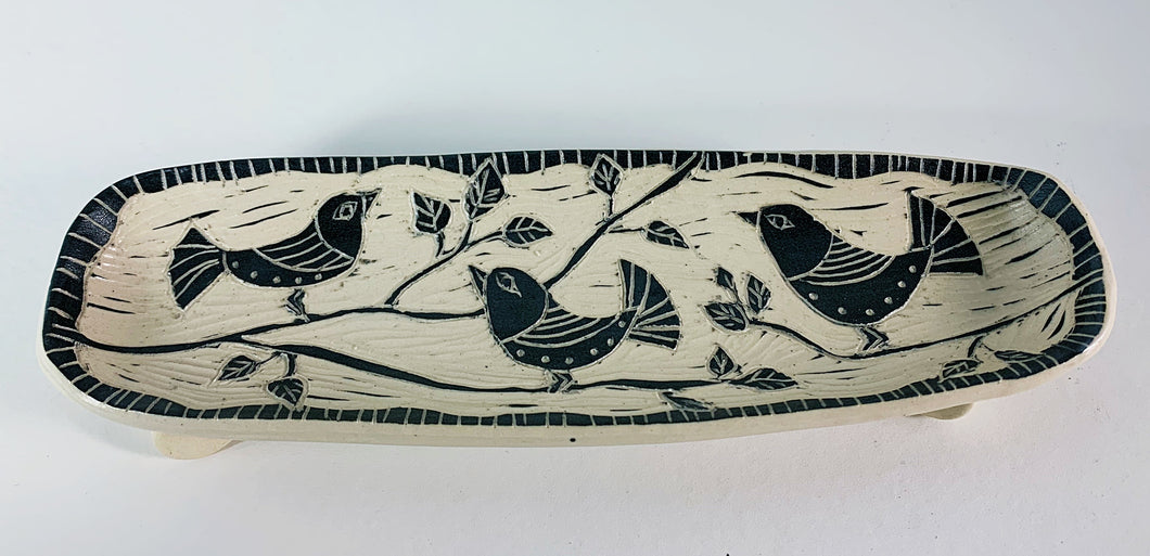 Small Tray - Bird Trio