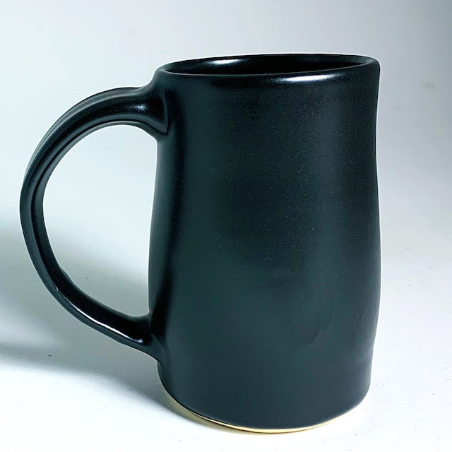 Woodcut Mug - Thistle and Dragonfly