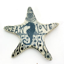 Load image into Gallery viewer, Sea Star Ornament - Ocean Love - Sea Horse
