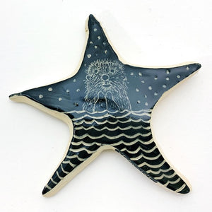 Sea Star Ornament - Starlight Otter