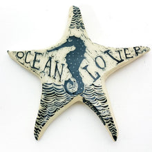Load image into Gallery viewer, Sea Star Ornament - Ocean Lover - Sea Horse Of Course
