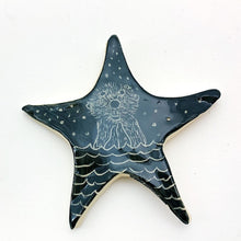 Load image into Gallery viewer, Sea Star Ornament - Otter at Night

